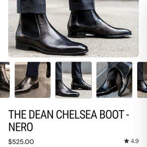 Paul Evan's Men's Chelsea Boot, Black, Size 8, US 9